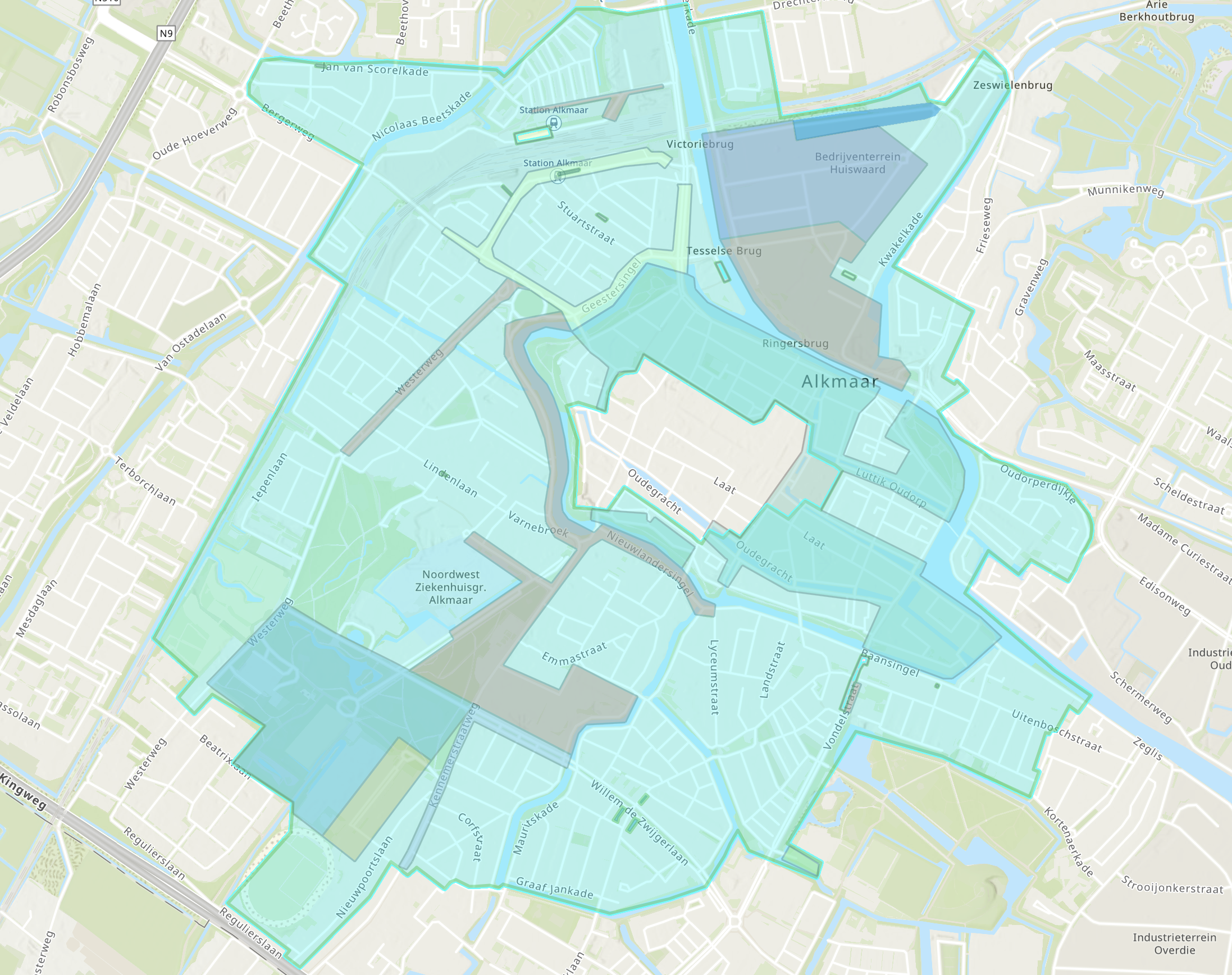 parkeerzones alkmaar